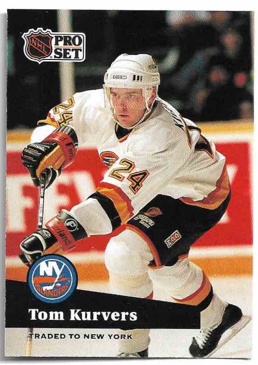 TOM KURVERS 91-92 Pro Set
