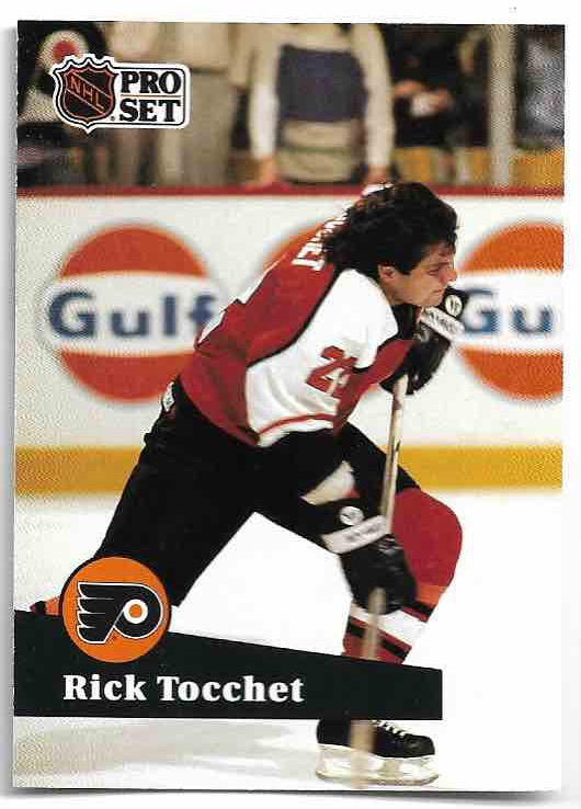 RICK TOCCHET 91-92 Pro Set
