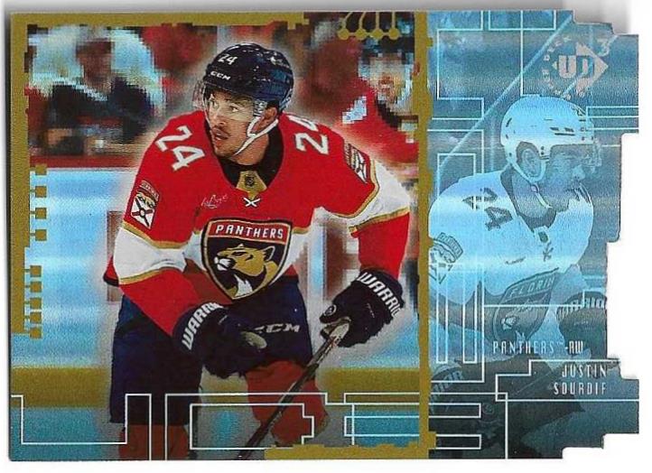 Rookie 1998-99 UD3 JUSTIN SOURDIF 23-24 UD Extended Series