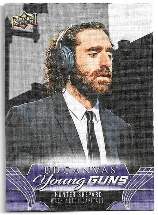 Rookie Young Guns Canvas HUNTER SHEPARD 23-24 UD Extended Series