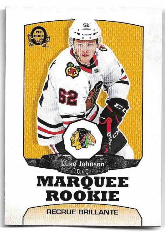 Rookie Marquee Rookie OPC Retro Update LUCAS JOHNSON 18-19 UD Series 2