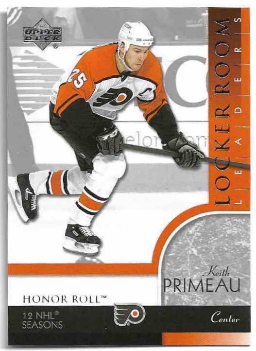 KEITH PRIMEAU 02-03 UD Honor Roll
