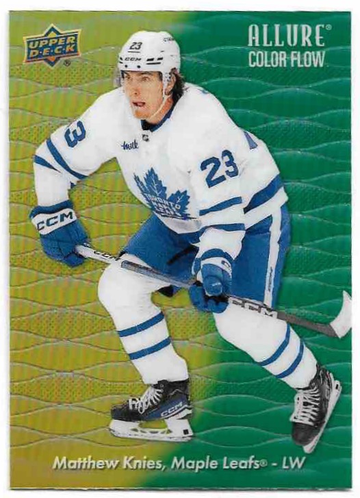 Rookie Yellow-Green Color Flow MATTHEW KNIES 23-24 UD Allure