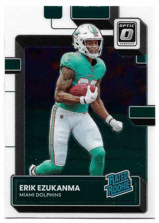 Rated Rookie ERIK EZUKANMA 2022 Panini Donruss Optic Football