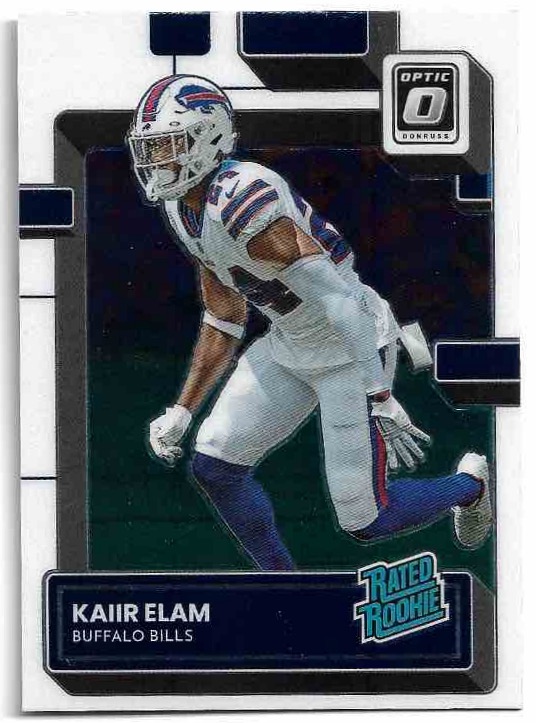 Rated Rookie KAIIR ELAM 2022 Panini Donruss Optic Football