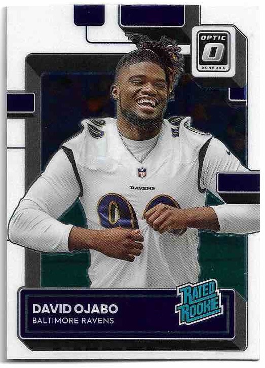 Rated Rookie DAVID OJABO 2022 Panini Donruss Optic Football