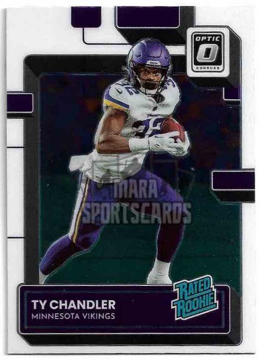 Rated Rookie TY CHANDLER 2022 Panini Donruss Optic Football