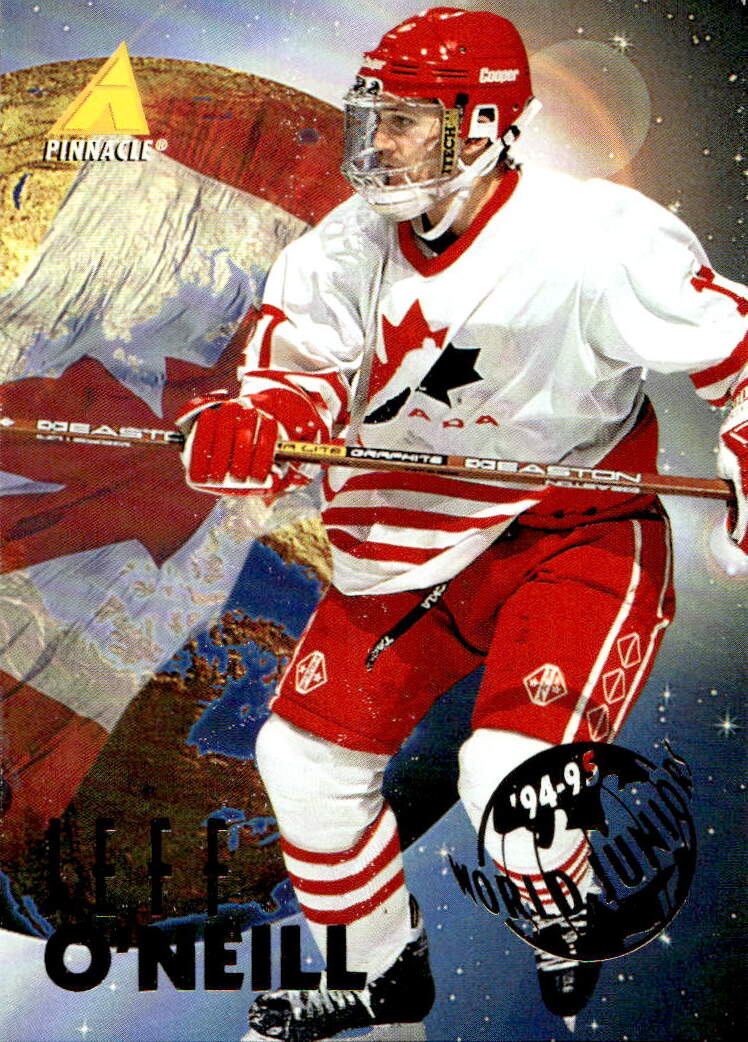 Rookie 94-95 World Juniors JEFF O'NEIL 94-95 Pinnacle