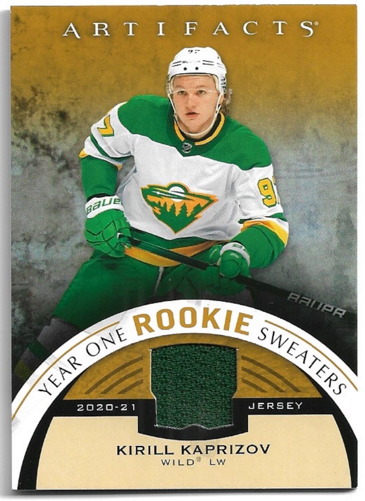 Jersey Year One Rookie Sweaters KIRILL KAPRIZOV 21-22 UD Artifacts