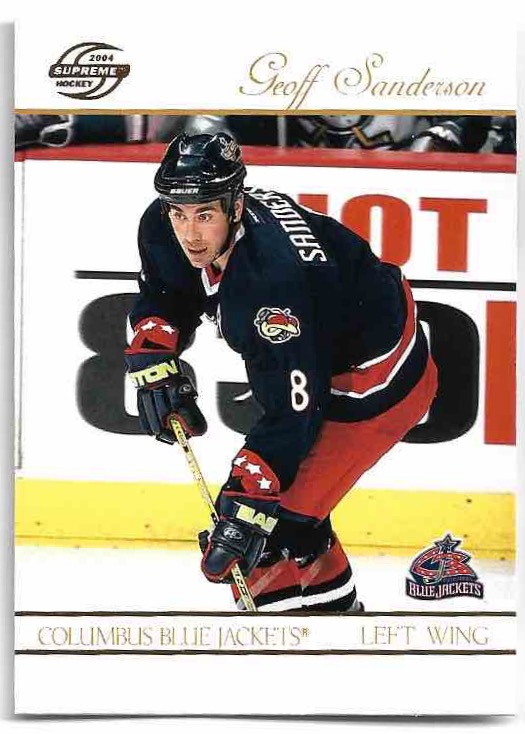 GEOFF SANDERSON 03-04 Pacific Supreme
