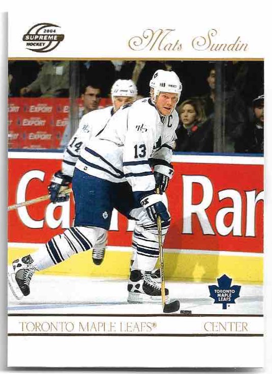 MATS SUNDIN 03-04 Pacific Supreme