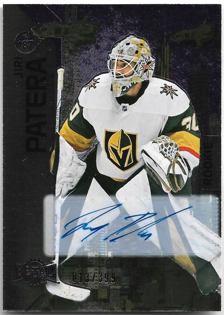 Auto Rookie Silver Autographs JIŘÍ PATERA 23-24 UD Metal Universe /399