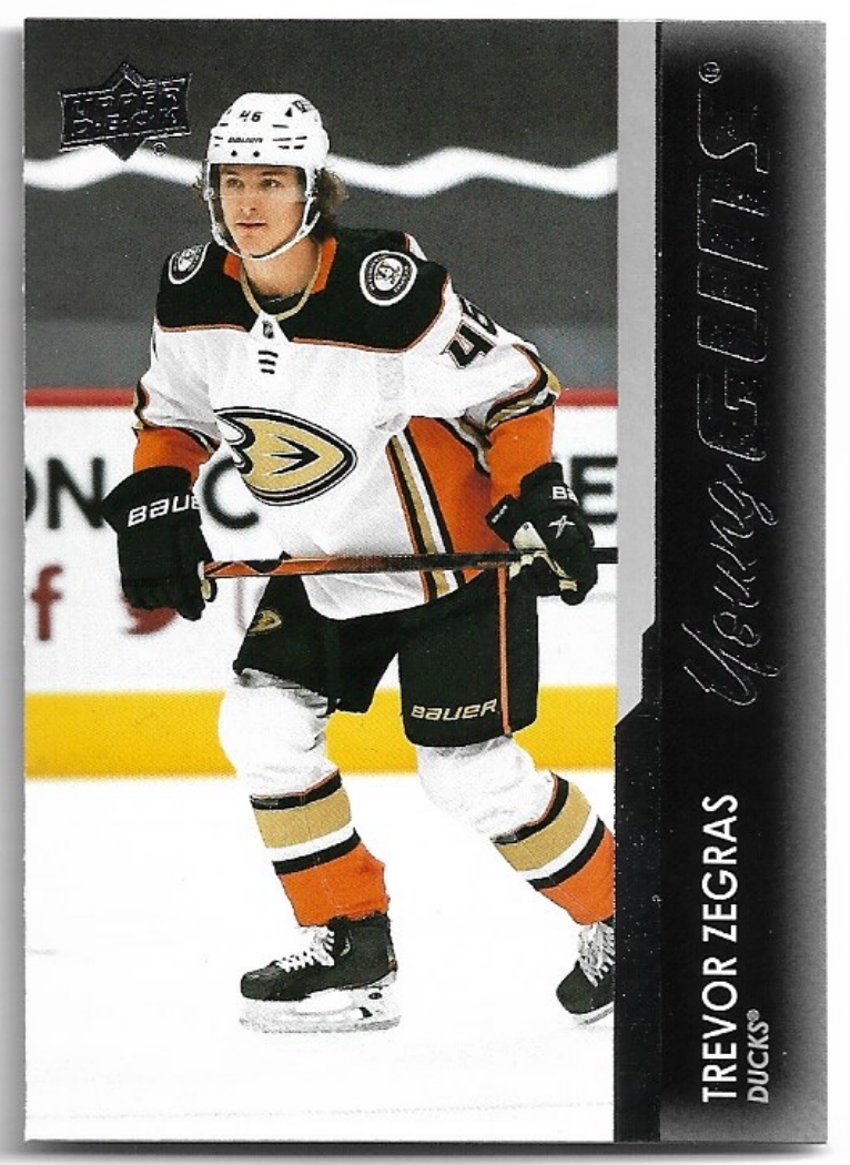 Rookie Young Guns TREVOR ZEGRAS 21-22 UD Series 1
