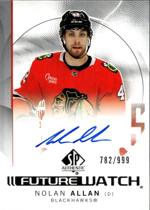 Auto Rookie Future Watch NOLAN ALLAN 24-25 UD SP Authentic /999