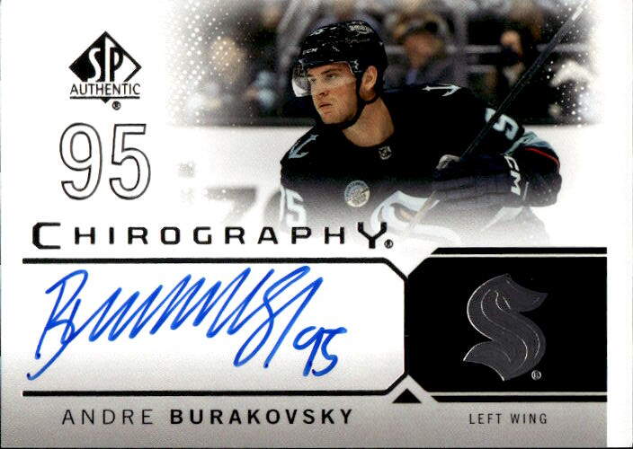 Auto Chirography ANDRE BURAKOVSKY 24-25 UD SP Authentic