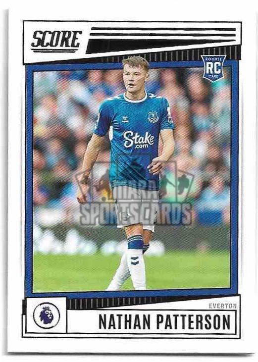 Rookie NATHAN PATTERSON 22-23 Panini Score Premier League