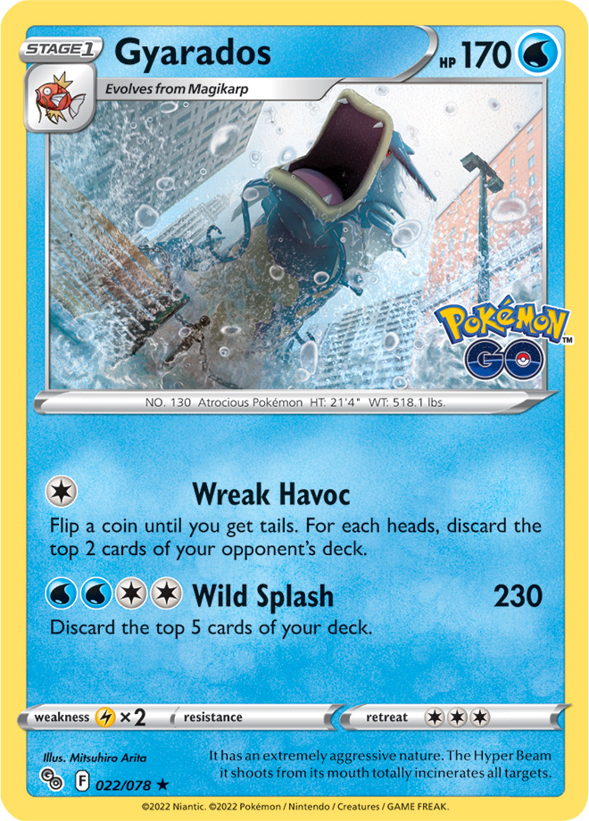 Reverse Holo - GYARADOS