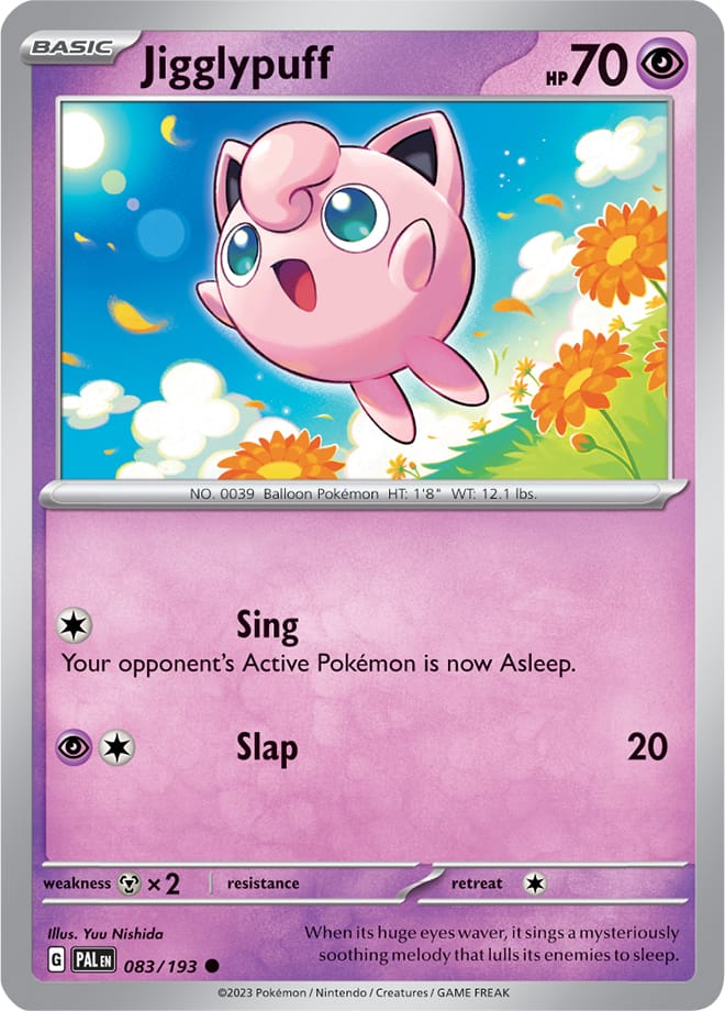Reverse Holo - JIGGLYPUFF