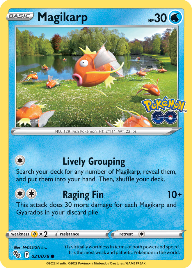 Reverse Holo - MAGIKARP