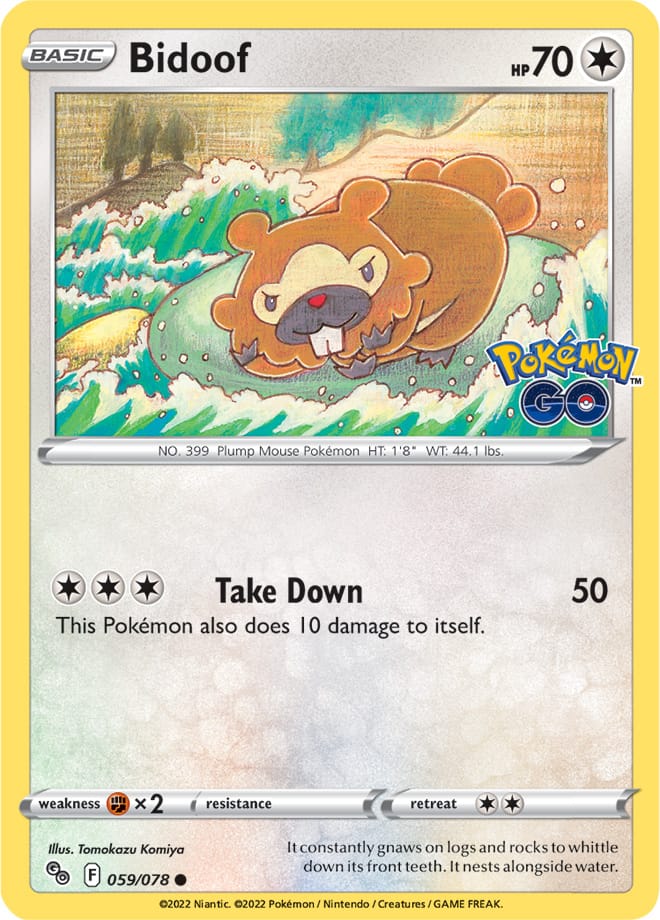Reverse Holo - BIDOOF