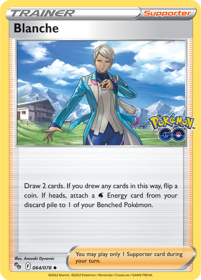 Reverse Holo - Trainer - BLANCHE