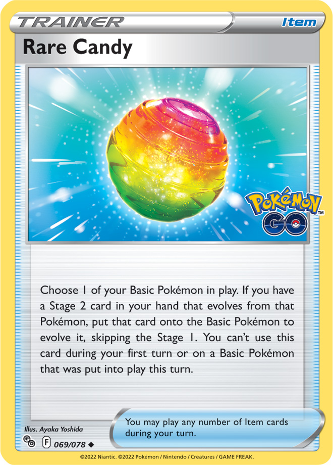 Reverse Holo - Trainer - RARE CANDY