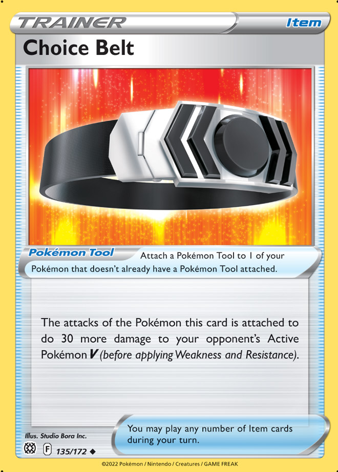 Reverse Holo - Trainer - CHOICE BELT