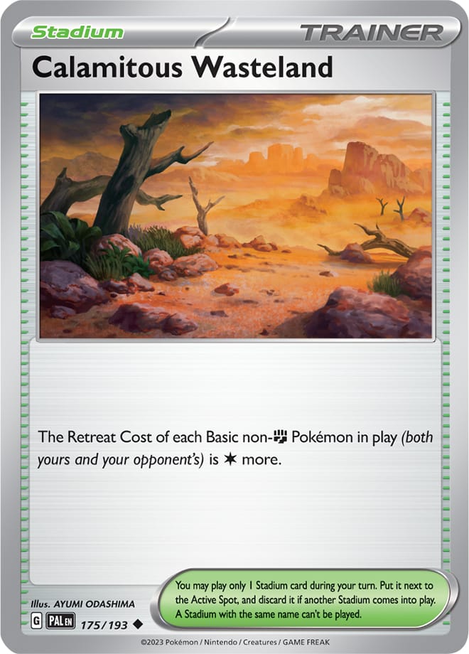 Reverse Holo - Stadium - CALAMITOUS WASTELAND