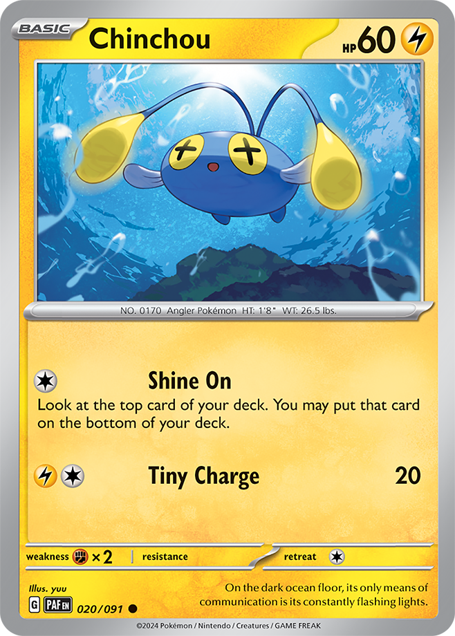 Reverse Holo - CHINCHOU