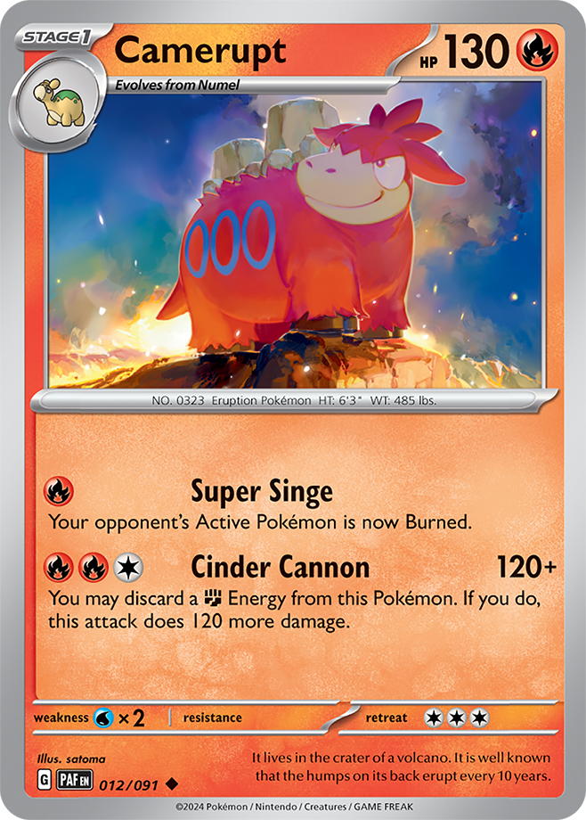 Reverse Holo - CAMERUPT