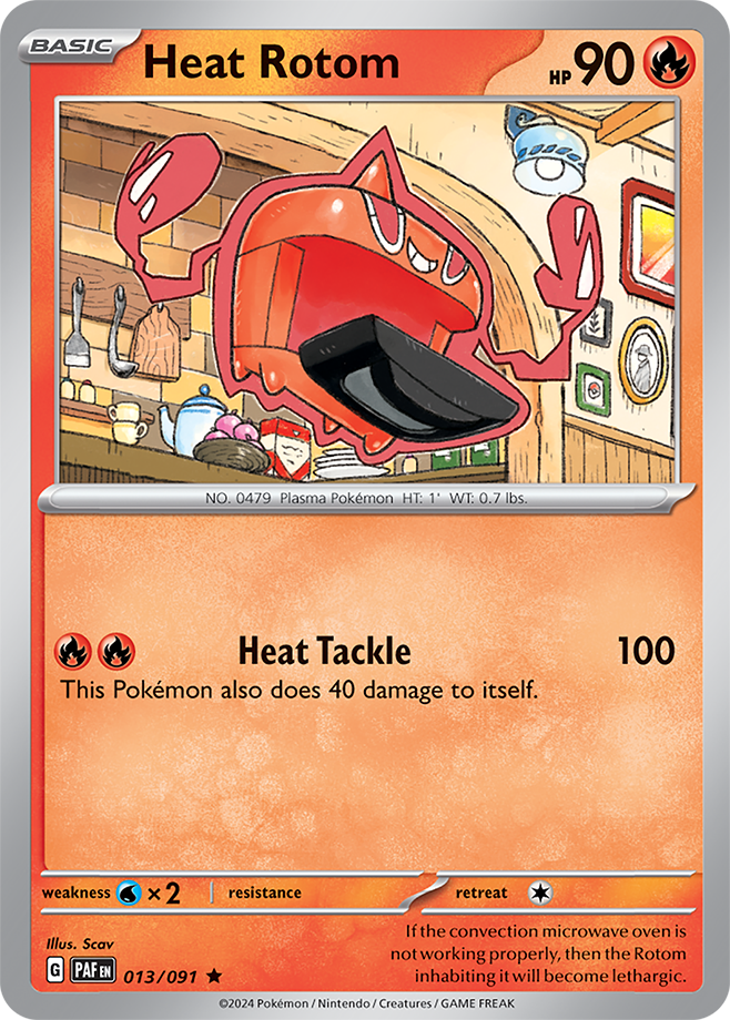 Reverse Holo - HEAT ROTOM