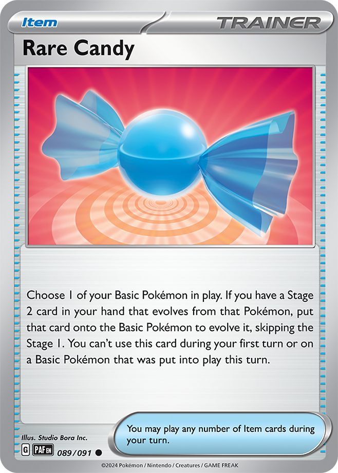 Reverse Holo - Item - RARE CANDY