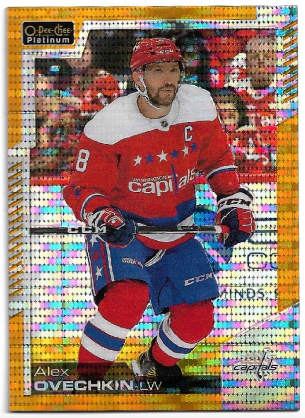 Seismic Gold ALEX OVECHKIN 20-21 UD O-Pee-Chee OPC Platinum /50