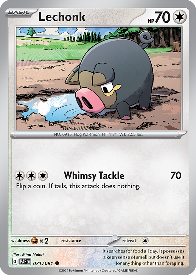 Reverse Holo - LECHONK