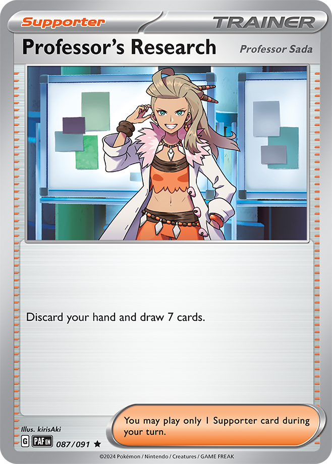 Reverse Holo - Supporter - PROFESSOR'S RESEARCH