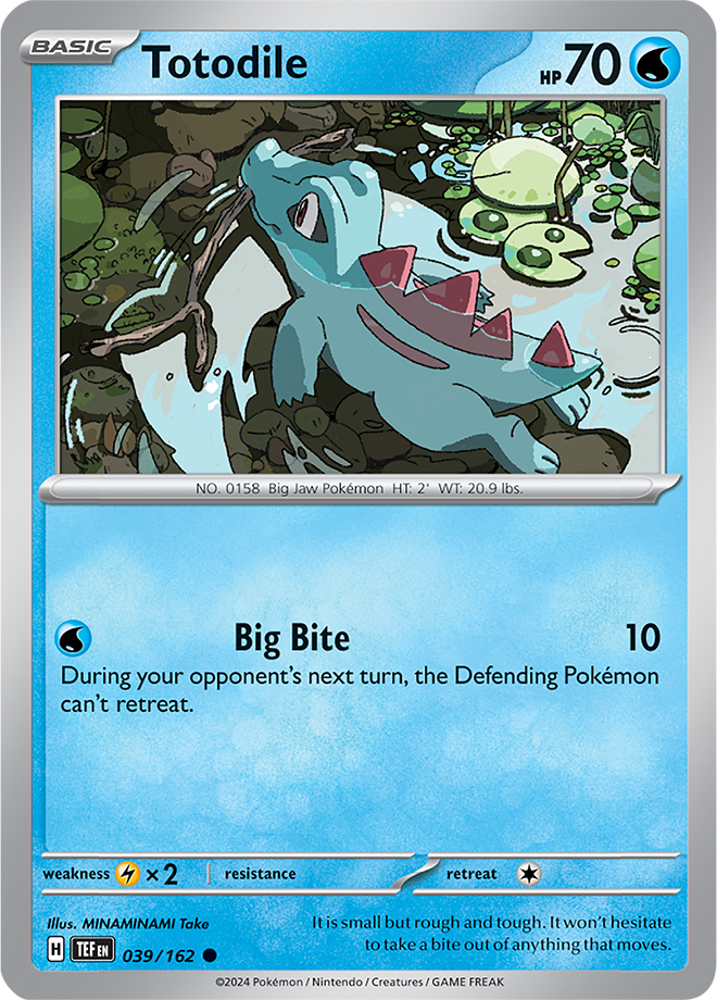 Reverse Holo - TOTODILE