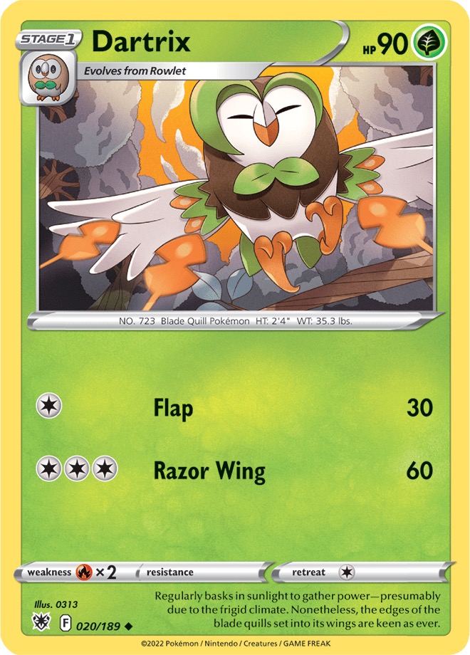Reverse Holo - DARTRIX