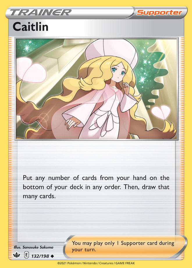 Reverse Holo - Trainer - CAITLIN