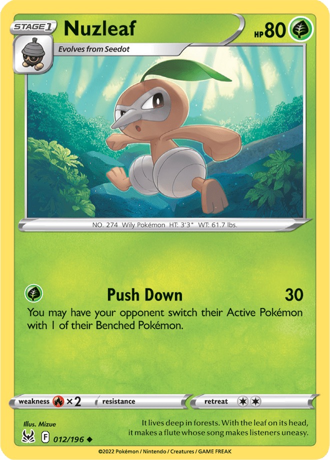 Reverse Holo - NUZLEAF