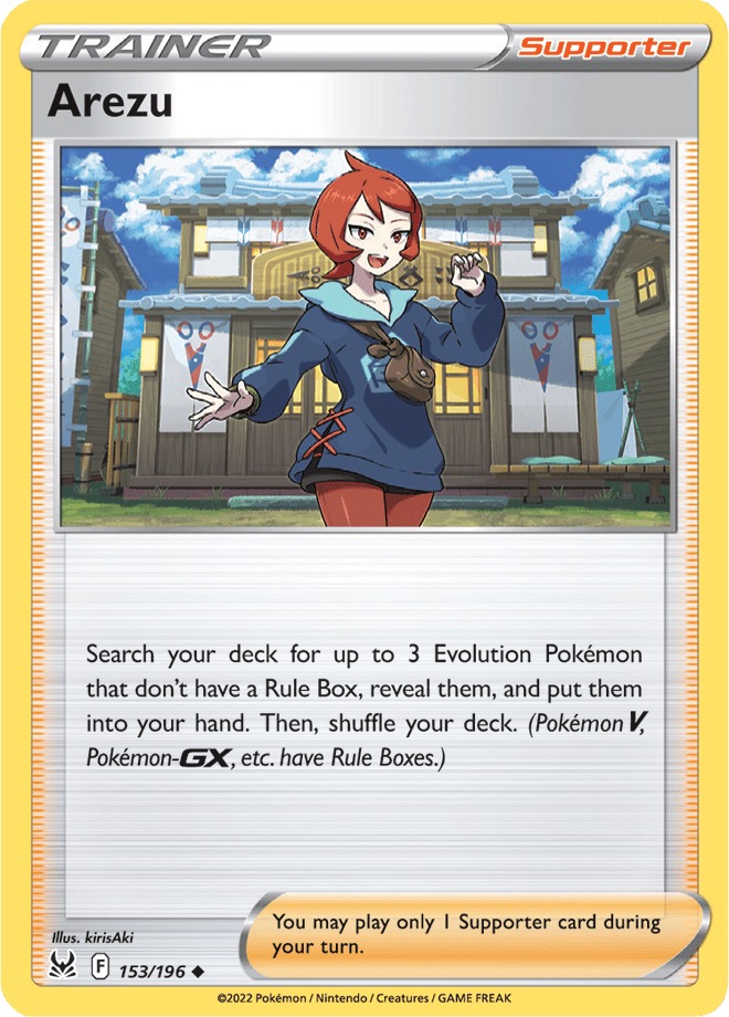 Reverse Holo - Trainer - AREZU