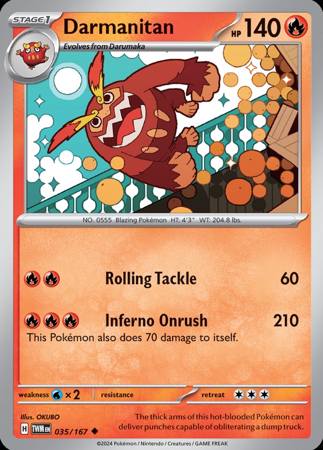 Reverse Holo - DARMANITAN