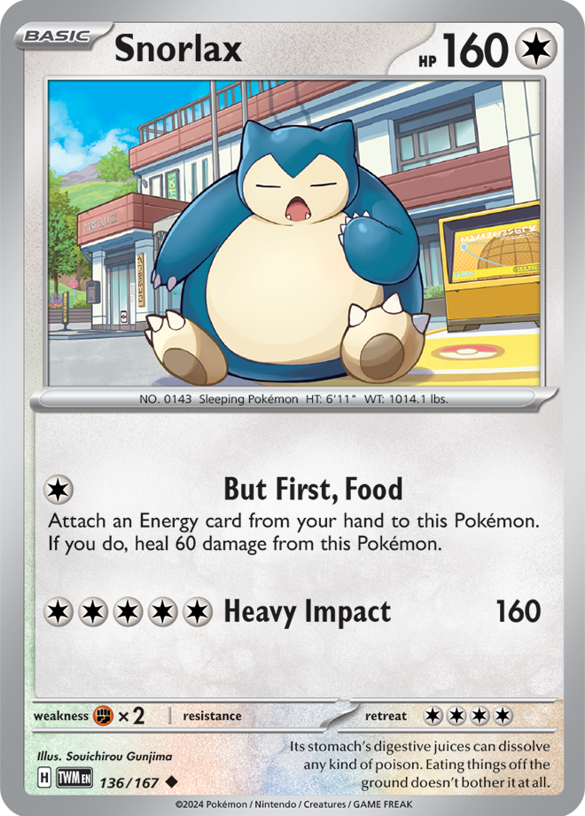 Reverse Holo - SNORLAX
