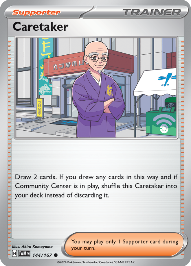 Reverse Holo - Supporter - CARETAKER