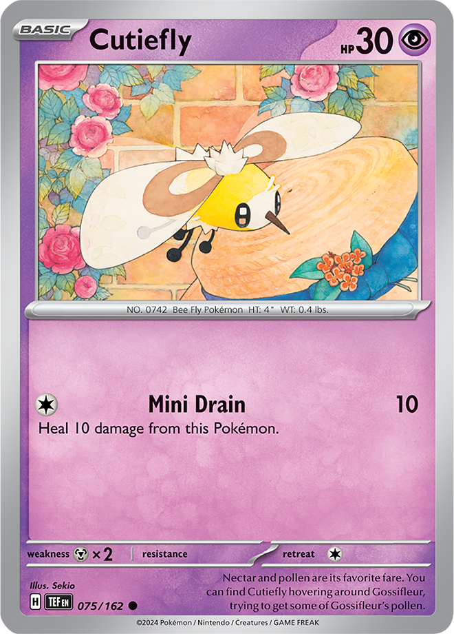 Reverse Holo - CUTIEFLY
