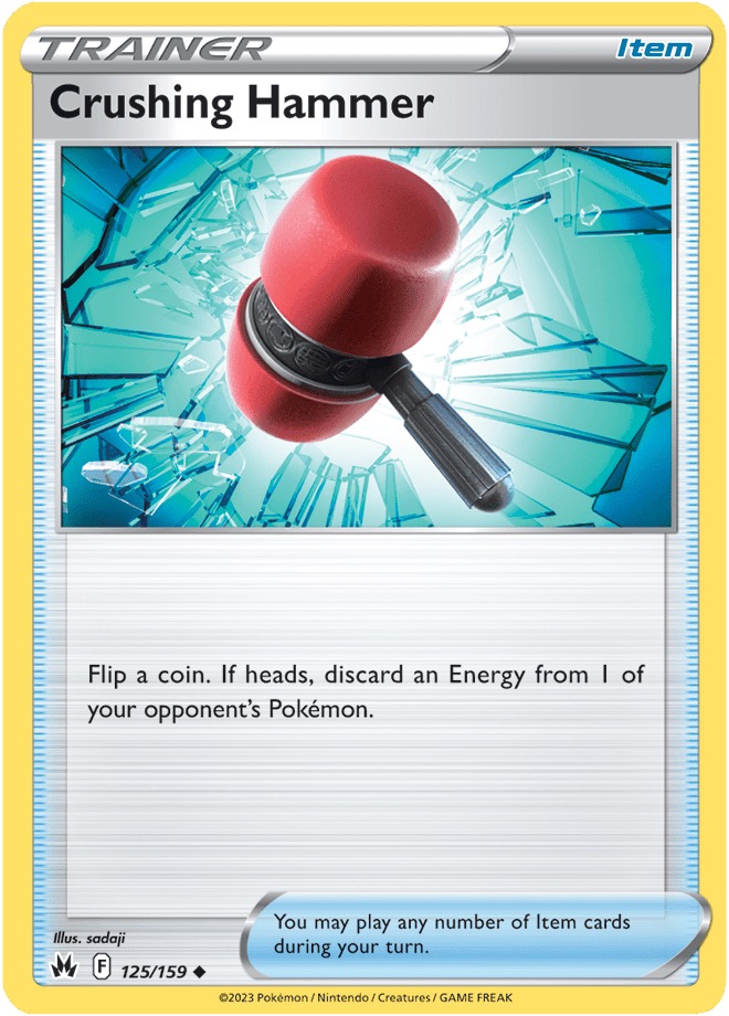 Reverse Holo - Trainer - CRUSHING HAMMER