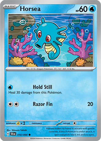 Reverse Holo - HORSEA