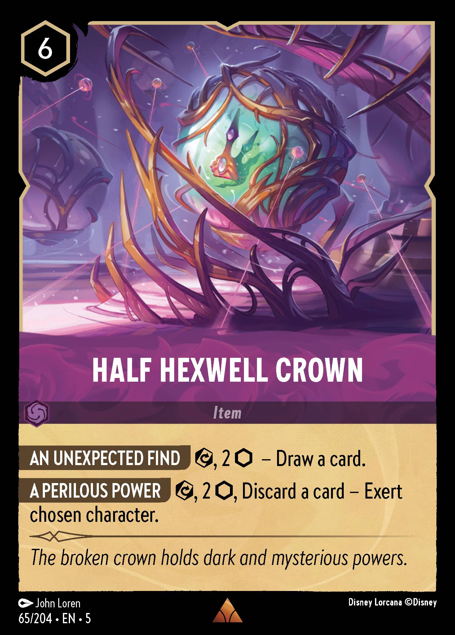 Foil - HALF HEXWELL CROWN
