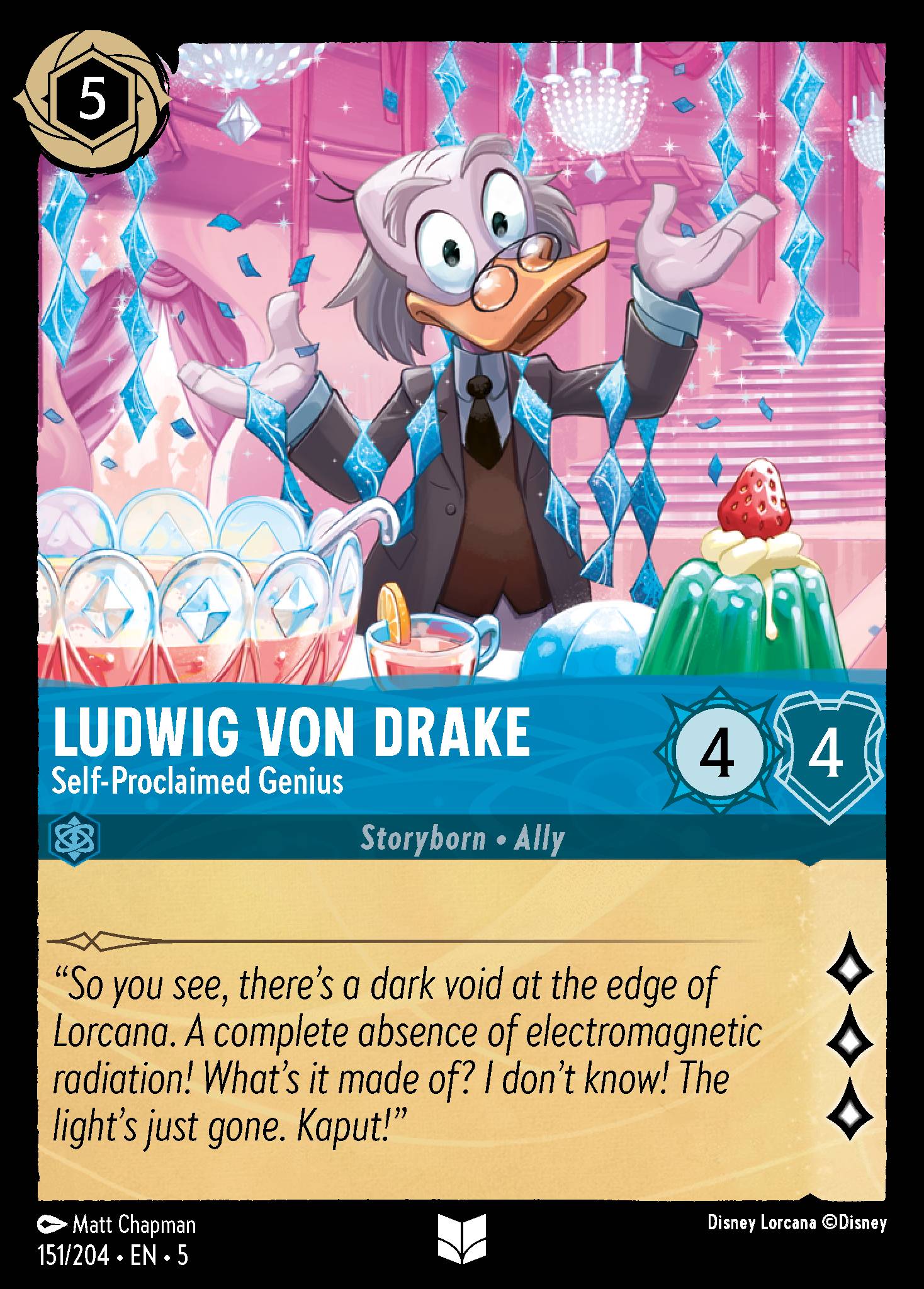 Foil - LUDWIG VON DRAKE - Self-Proclaimed Genius