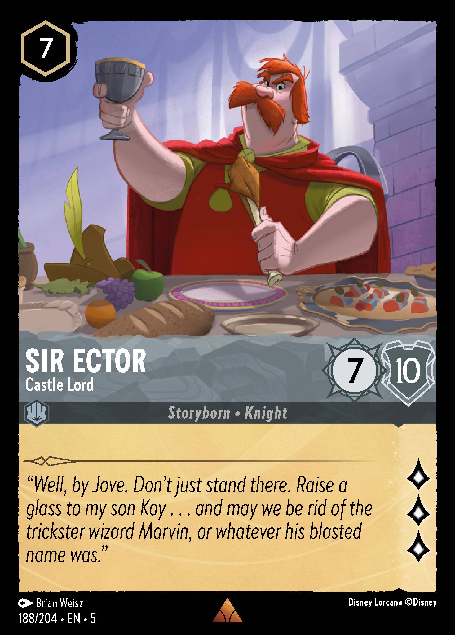 Foil - SIR ECTOR - Castle Lord