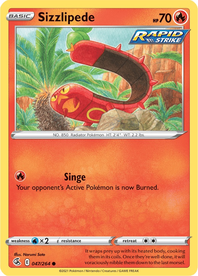 Reverse Holo - SIZZLIPEDE